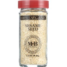 MORTON & BASSETT: Organic Sesame Seed, 2.4 Oz