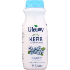 LIFEWAY: Blueberry Lowfat Kefir, 8 oz