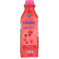 LIFEWAY: Kefir Cultured Milk Smoothie Cherry, 32 oz