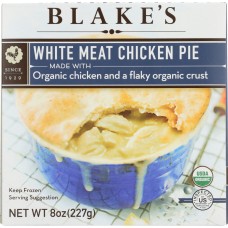 BLAKES: Organic White Meat Chicken Pie, 8 oz