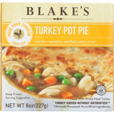 BLAKES: Frozen Turkey Pot Pie All Natural, 8 oz