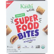 KASHI: Kids Mixed Berry Bites Organic, 5.6 oz