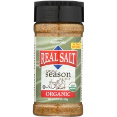 REDMOND: Real Salt Organic Natural Season Salt, 4.1 oz