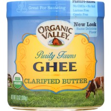 ORGANIC VALLEY: Purity Farms Ghee Clarified Butter, 13 oz