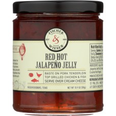 FISCHER & WIESER: Red Hot Jalapeno Jelly, 10.9 oz