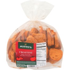 MUSSO'S: Oven Baked Crostini Italian Toast with Sundried Tomatoes, 10 oz