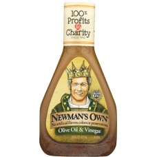 NEWMAN'S OWN: Olive Oil & Vinegar Salad Dressing, 16 oz