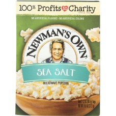 NEWMANS OWN: Popcorn Microwave Regular 10.5 oz