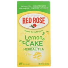 RED ROSE: Tea Lemon Cake, 18 bg