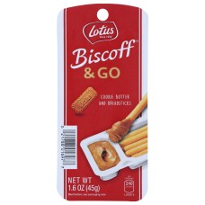 BISCOFF: Go Cookie Butter and Breadsticks, 1.6 oz