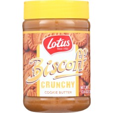 BISCOFF: European Cookie Spread Crunchy, 13.4 oz