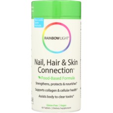 RAINBOW LIGHT: Nail Hair & Skin Connection, 60 tb