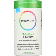 RAINBOW LIGHT: Food-Based Calcium, 180 Tablets