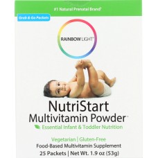 RAINBOW LIGHT: NutriStart Multivitamin Powder, 25 Easy-Mix Packets