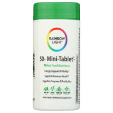 RAINBOW LIGHT: 50+ Mini Food-Based Multivitamin, 90 tb