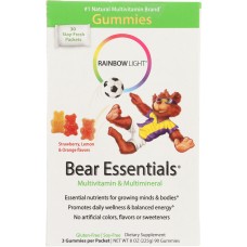 RAINBOW LIGHT: Gummy Bear Essentials Multivitamin & Multimineral, 30 Count