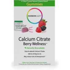 RAINBOW LIGHT: Calcium Citrate Berry Wellness, 30 pk