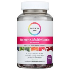 RAINBOW LIGHT: Womens Multivitamin Gummies, 120 pc