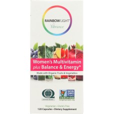 RAINBOW LIGHT: Vibrance Vitamin Women's Balance Energy, 120 cp