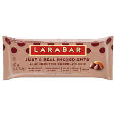 LARABAR: Almond Butter Chocolate Chip Bar, 1.6 oz LARABAR: Almond Butter Chocolate Chip Bar, 1.6 oz