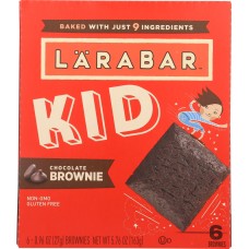 LARABAR: Kids Chocolate Bar Brownie, 5.76 oz