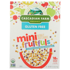 CASCADIAN FARM: Organic Mini Fruitfuls Cereal, 11.1 oz
