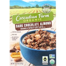 CASCADIAN FARM: Dark Chocolate Almond Granola, 13.25 oz