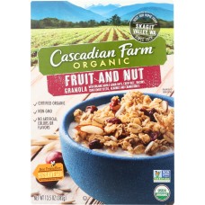 CASCADIAN FARM: Fruit and Nut Granola, 13.5 oz