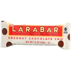 LARABAR: Fruit and Nut Food Bar Coconut Chocolate Chip, 1.6 oz