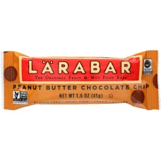 LARABAR: Peanut Butter Chocolate Chip Fruit & Nut Bar, 1.6 oz