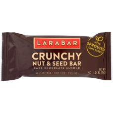 LARABAR: Bar Crunchy Dark Chocolate Almond, 1.24 oz