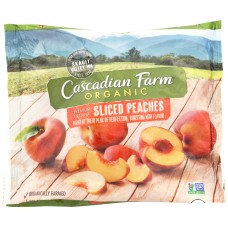 CASCADIAN FARMS: Frozen Sliced Peaches, 10 oz