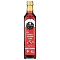 SPECTRUM NATURALS: Vinegar Red Wine Organic, 16.9 oz