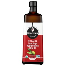 SPECTRUM NATURALS: Organic Extra Virgin Mediterranean Olive Oil, 33.8 oz