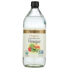 SPECTRUM NATURALS: Vinegar White Distilled Organic, 32 oz