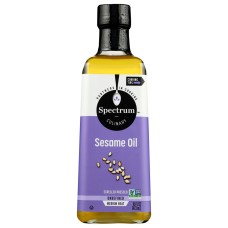 SPECTRUM NATURALS: Sesame Oil Unrefined, 16 oz