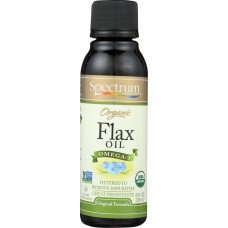 SPECTRUM ESSENTIAL: Organic Flax Oil Omega-3, 8 oz