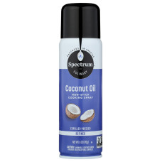 SPECTRUM NATURALS: Coconut Oil Cooking Spray, 6 oz