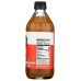 SPECTRUM NATURALS: Vinegar Apple Cider Unfiltered, 16 oz