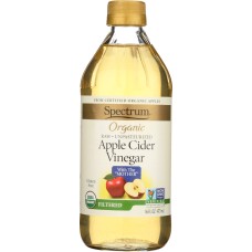 SPECTRUM NATURALS: Vinegar Apple Cider Filtered, 16 oz