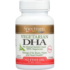 SPECTRUM ESSENTIALS: Vegetarian DHA, 90 Softgels