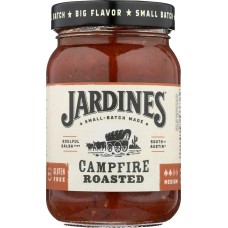 JARDINES: Medium Campfire Roasted Salsa, 16 oz