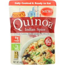 SUZIES: Quinoa Indian Flavor, 8 oz