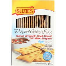 SUZIES: 7 Grain and Flax Flatbread, 4.5 oz