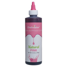 CHEFMASTER: Natural Pink Liqua-Gel Food Coloring, 10.5 oz CHEFMASTER: Natural Pink Liqua-Gel Food Coloring, 10.5 oz