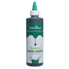 CHEFMASTER: Natural Dark Green Liqua-Gel Food Coloring, 7.5 oz CHEFMASTER: Natural Dark Green Liqua-Gel Food Coloring, 7.5 oz