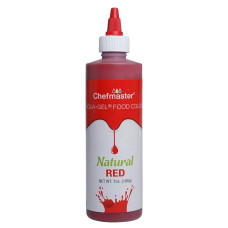 CHEFMASTER: Natural Red Liqua-Gel Natural Red Food Coloring, 7 oz CHEFMASTER: Natural Red Liqua-Gel Natural Red Food Coloring, 7 oz
