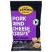 SONOMA CHEESE: Pork rind Blk Ppr Crisp, 2.4 oz