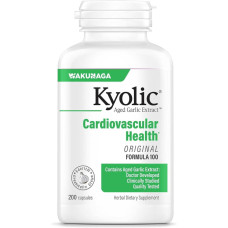 KYOLIC: Aged Garlic Extract Cardiovascular Original Formula 100, 200 Capsules KYOLIC: Aged Garlic Extract Cardiovascular Original Formula 100, 200 Capsules