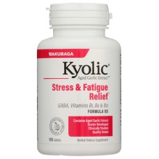 KYOLIC: Aged Garlic Extract Stress and Fatigue Relief Formula 101, 100 Tablets